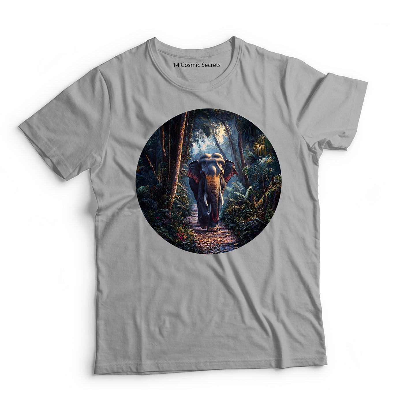 Elephant T-Shirt for Men Cotton Proud Indian