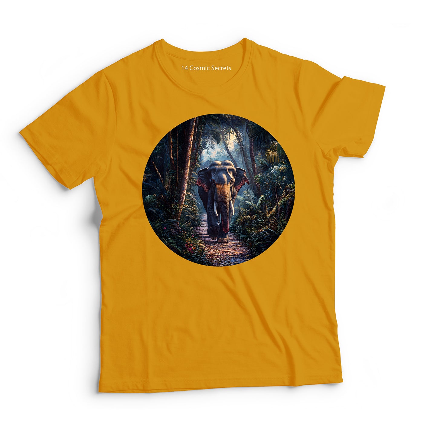 Elephant T-Shirt for Men Cotton Proud Indian