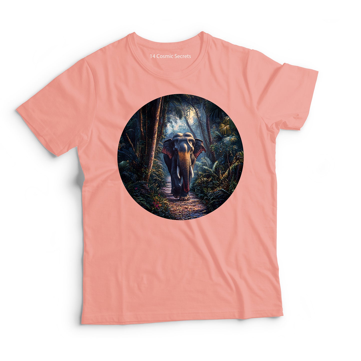 Elephant T-Shirt for Women Cotton Proud Indian