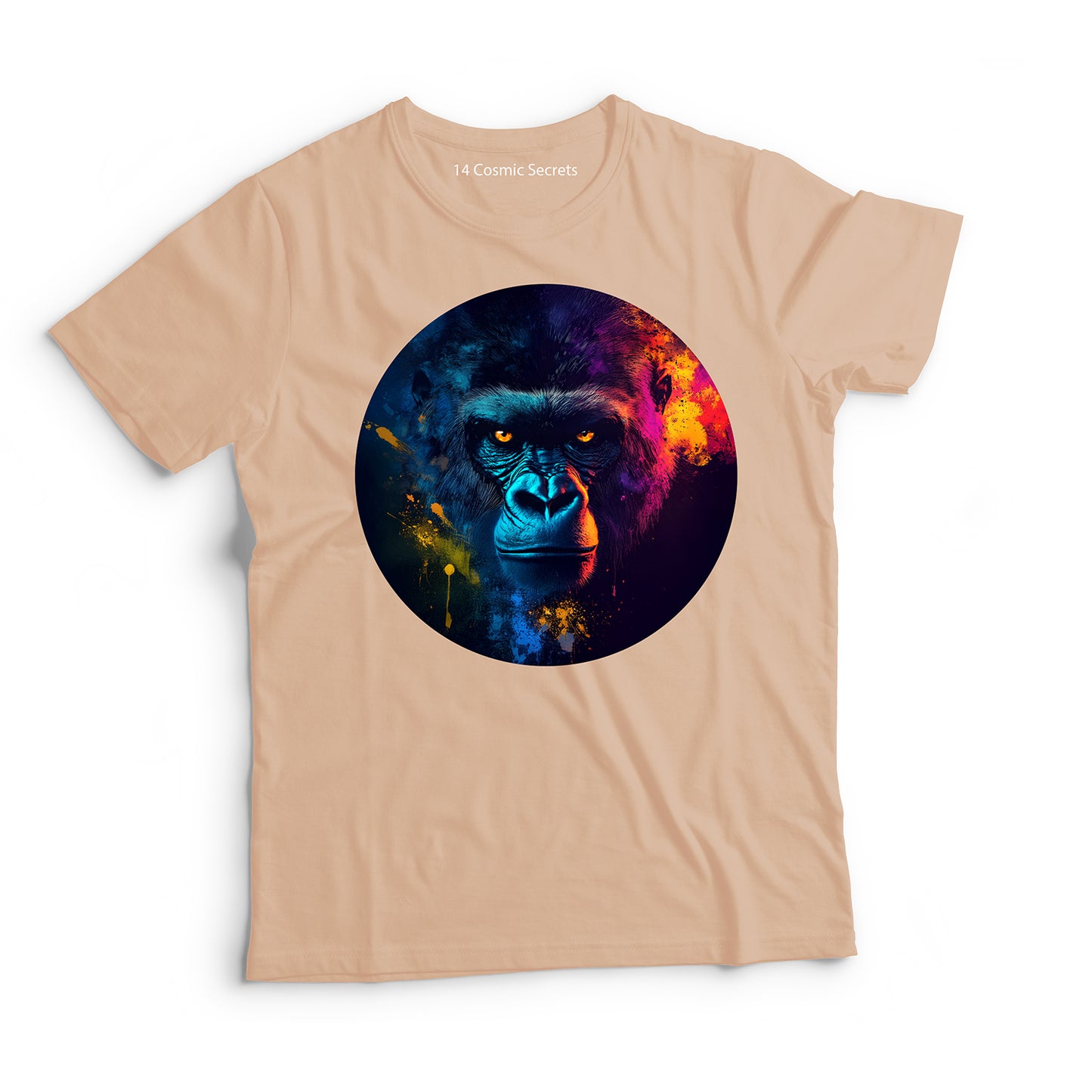 Gorilla T-Shirt for Men Cotton Fearless Leader