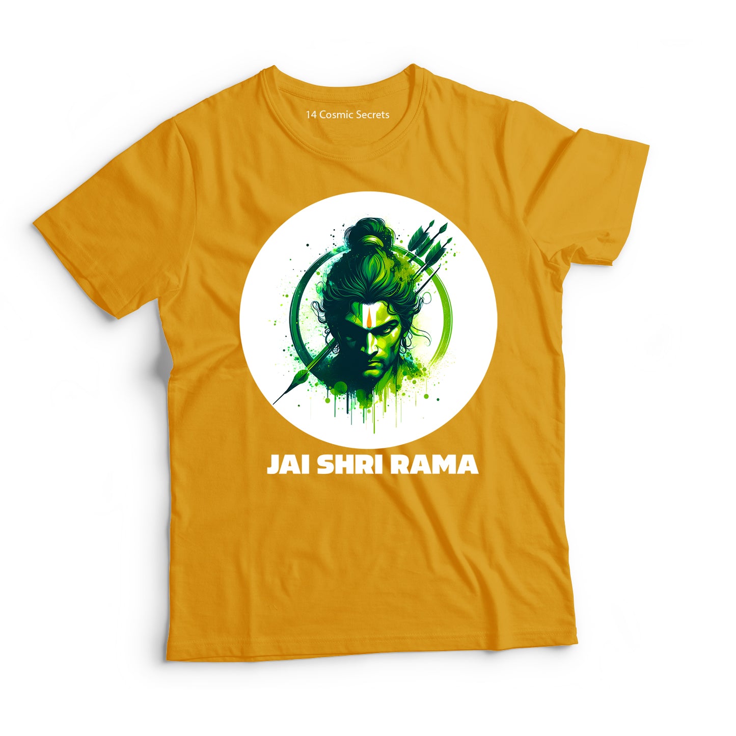 Rama the Conqueror: Demon Slayer Graphic Printed T-Shirt for Men Cotton T-Shirt Original Super Heroes of India T-Shirt