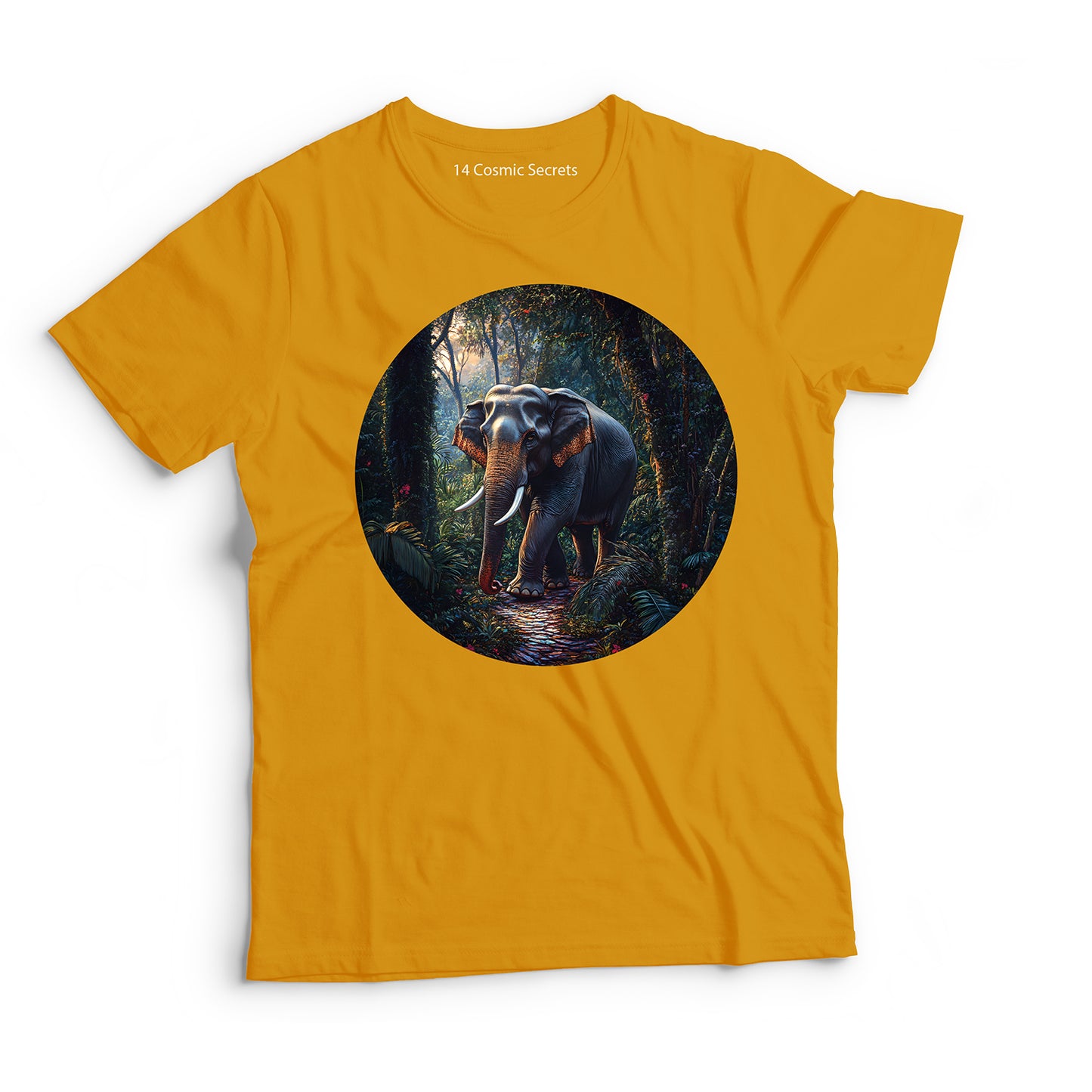 Elephant T-Shirt for Women Cotton Mighty Wild
