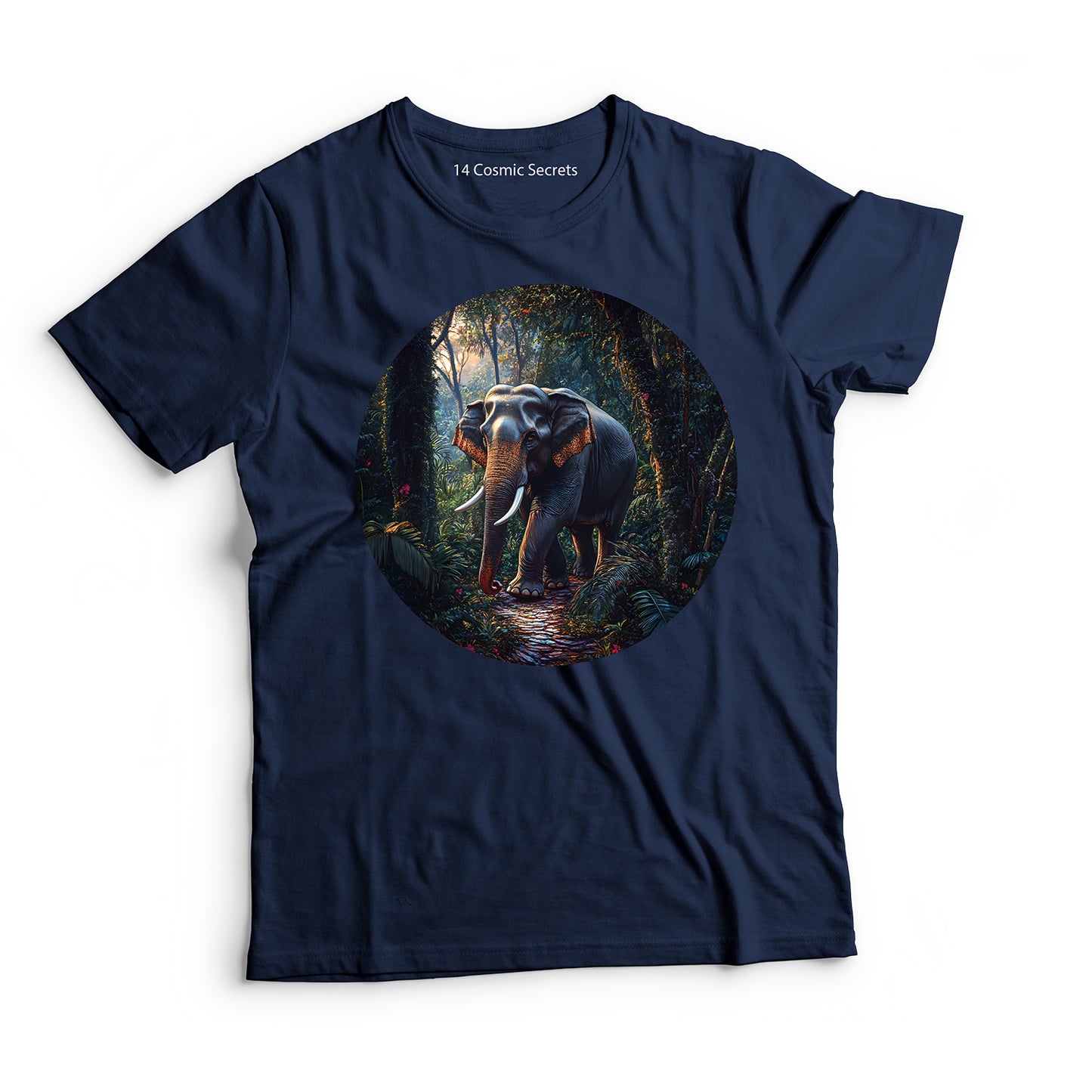 Elephant T-Shirt for Women Cotton Mighty Wild
