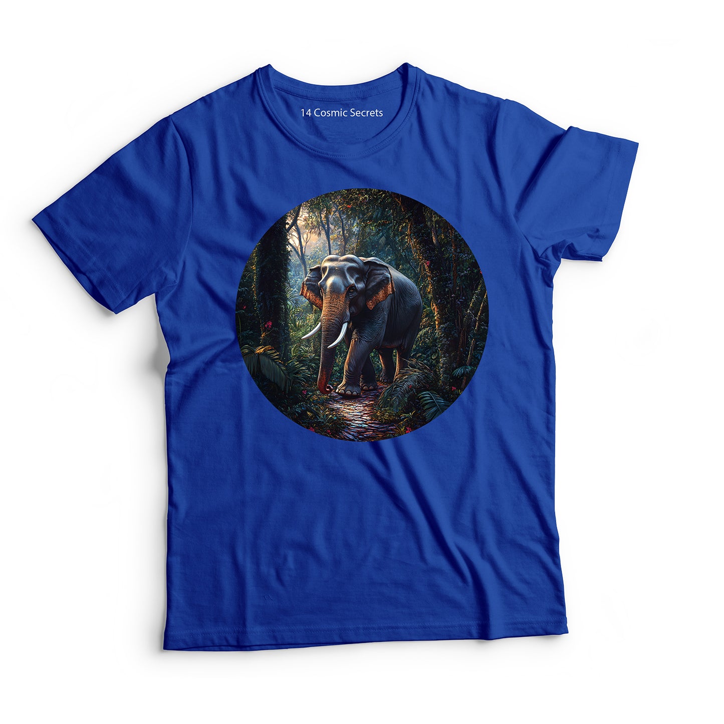 Elephant T-Shirt for Women Cotton Mighty Wild