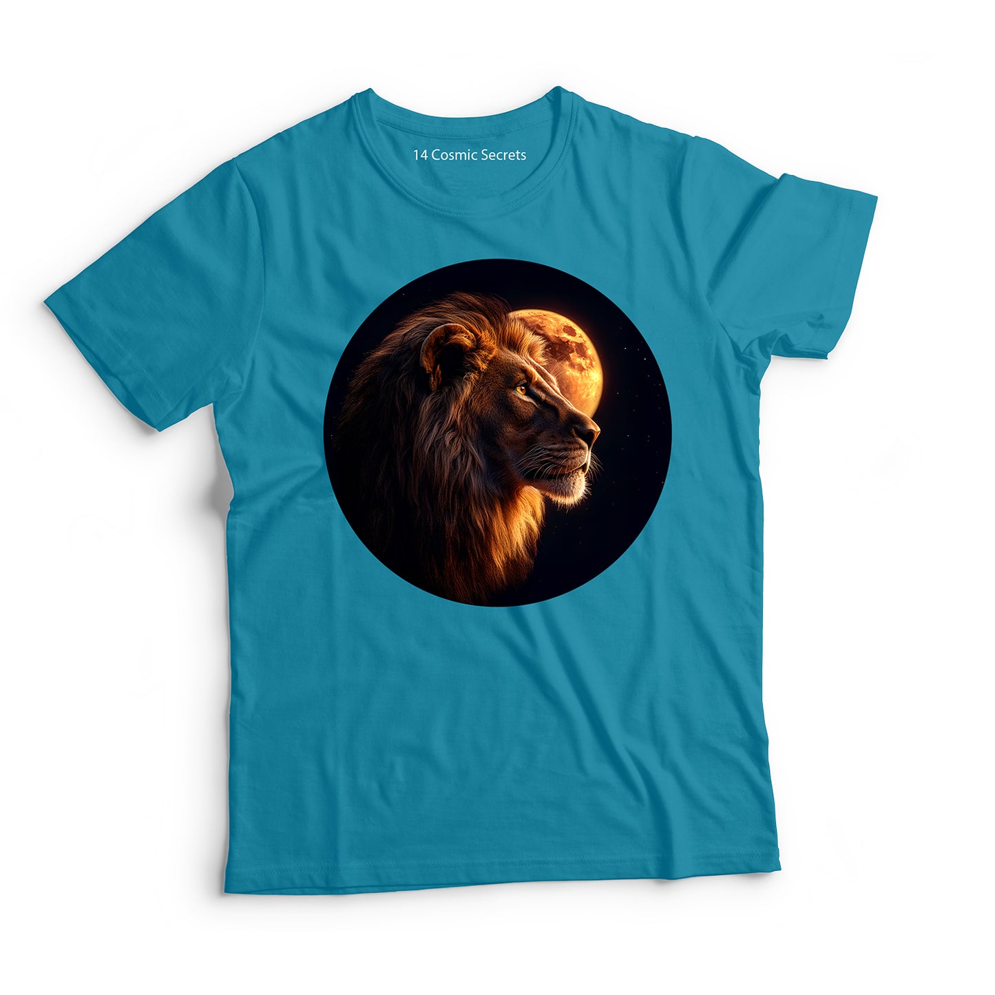 Lion T-Shirt for Kids Cotton Mighty Roaring