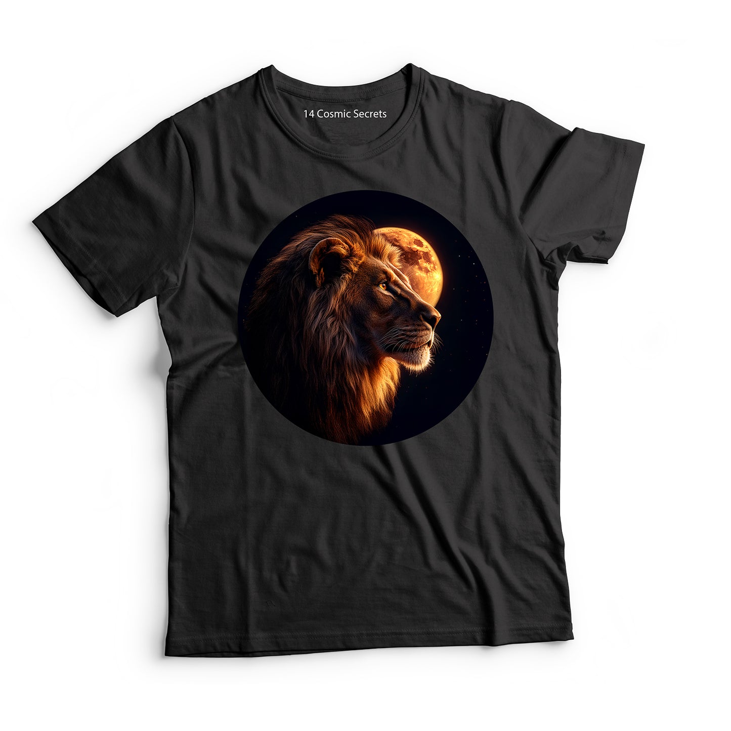 Lion T-Shirt for Kids Cotton Mighty Roaring