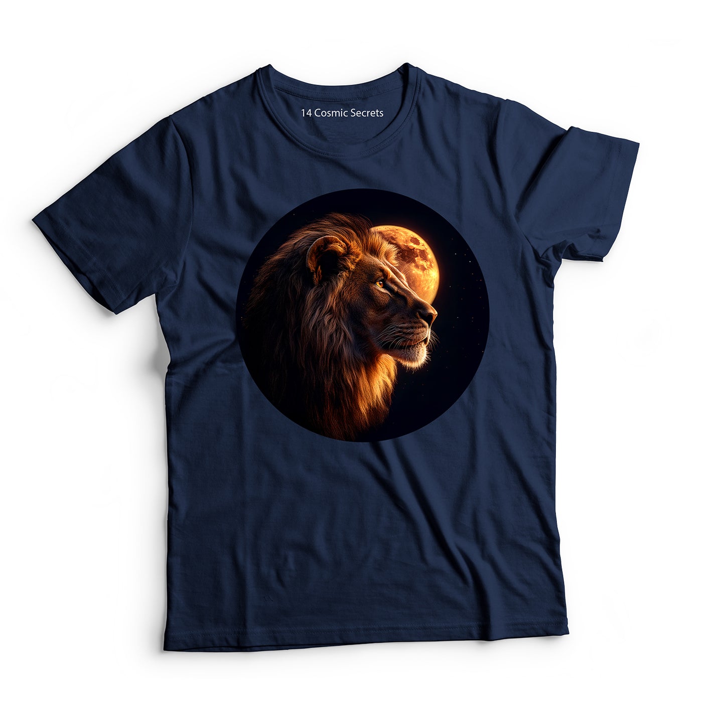 Lion T-Shirt for Kids Cotton Mighty Roaring