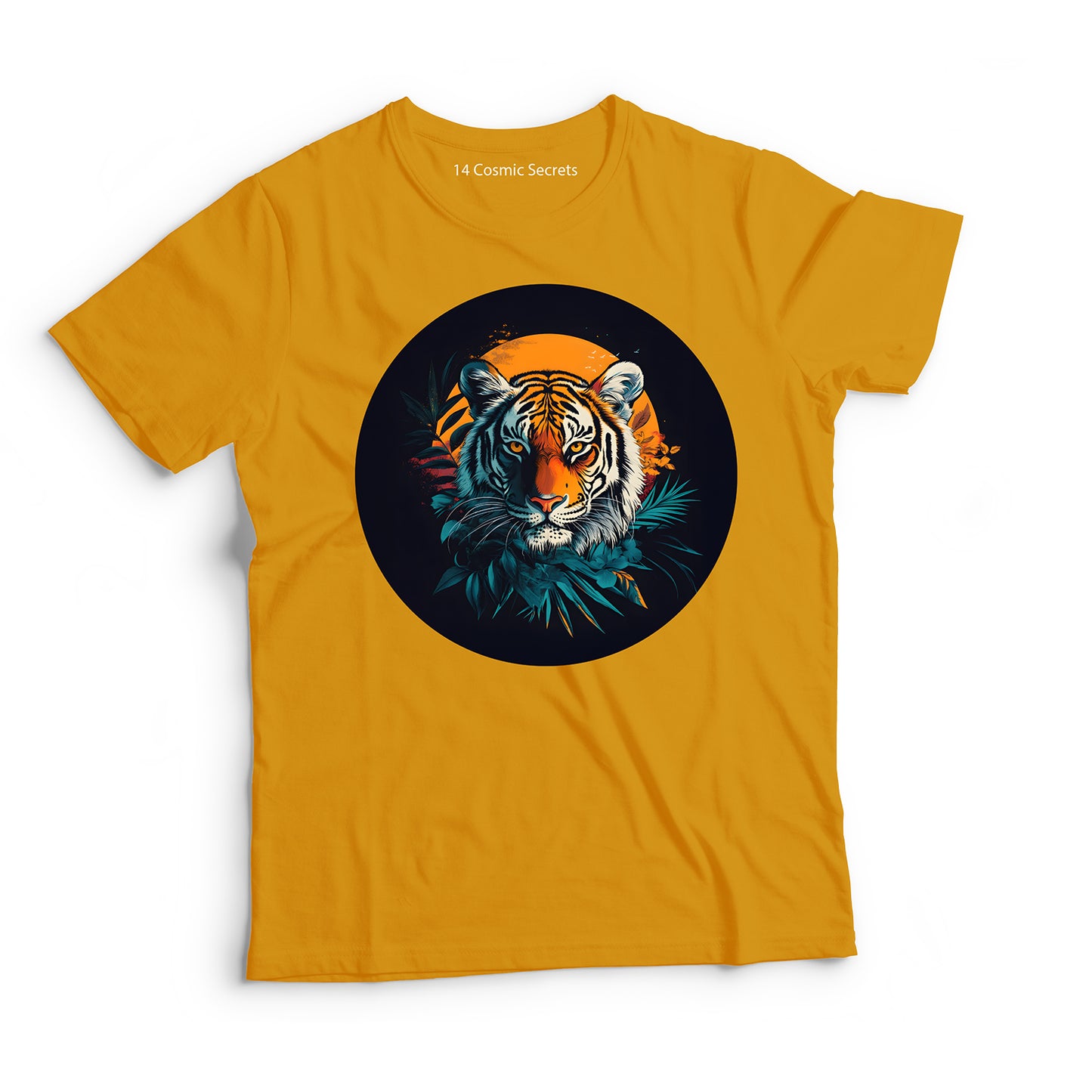 Tiger T-Shirt for Women Cotton Fearless Hunter