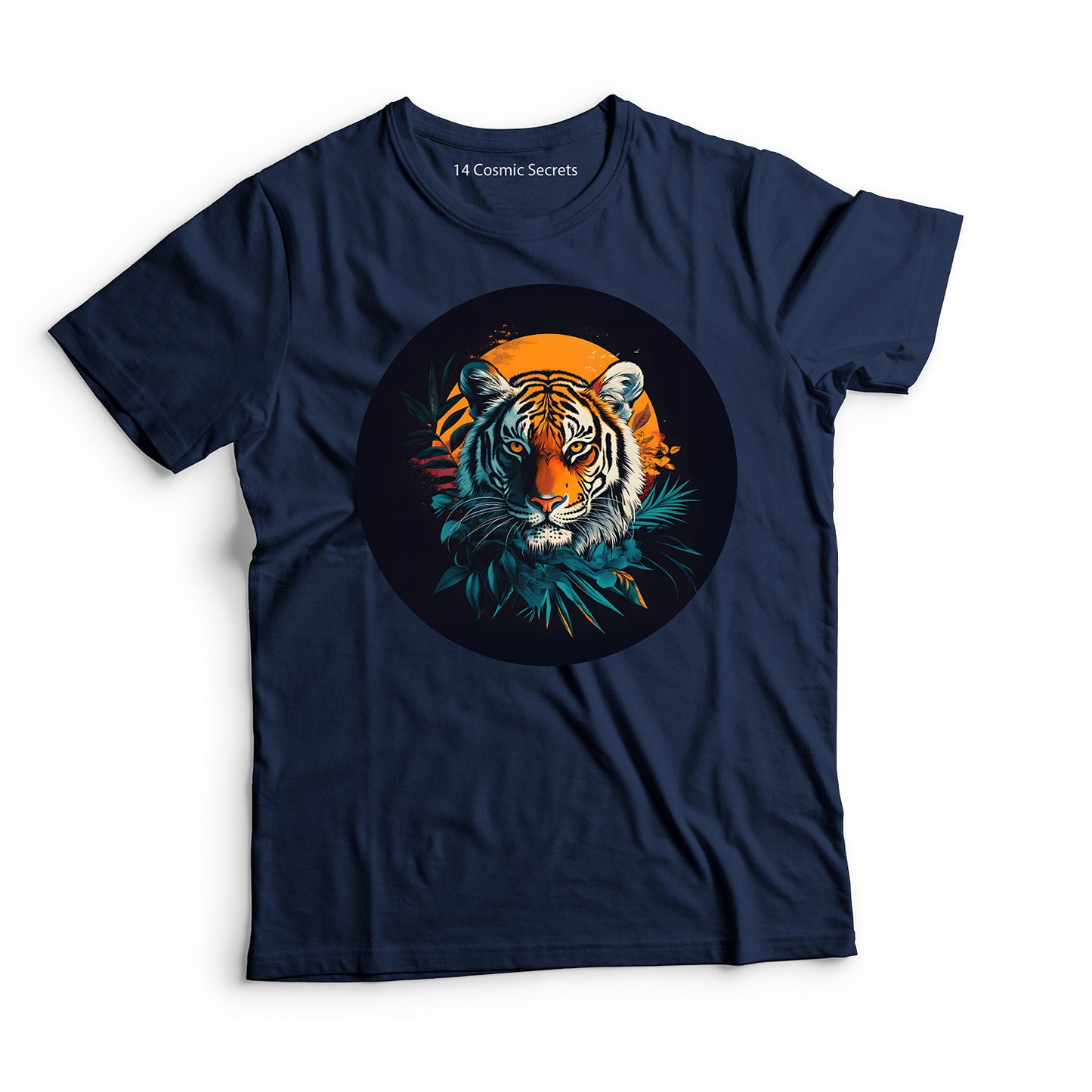 Tiger T-Shirt for Women Cotton Fearless Hunter