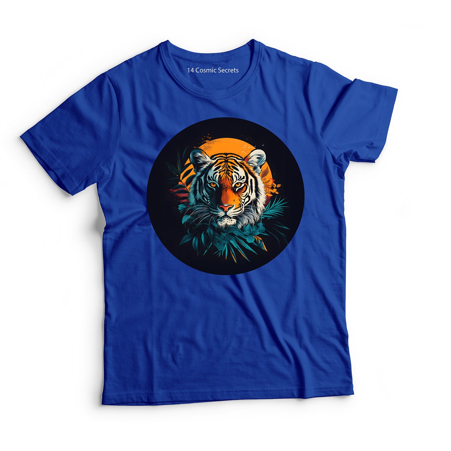 Tiger T-Shirt for Women Cotton Fearless Hunter