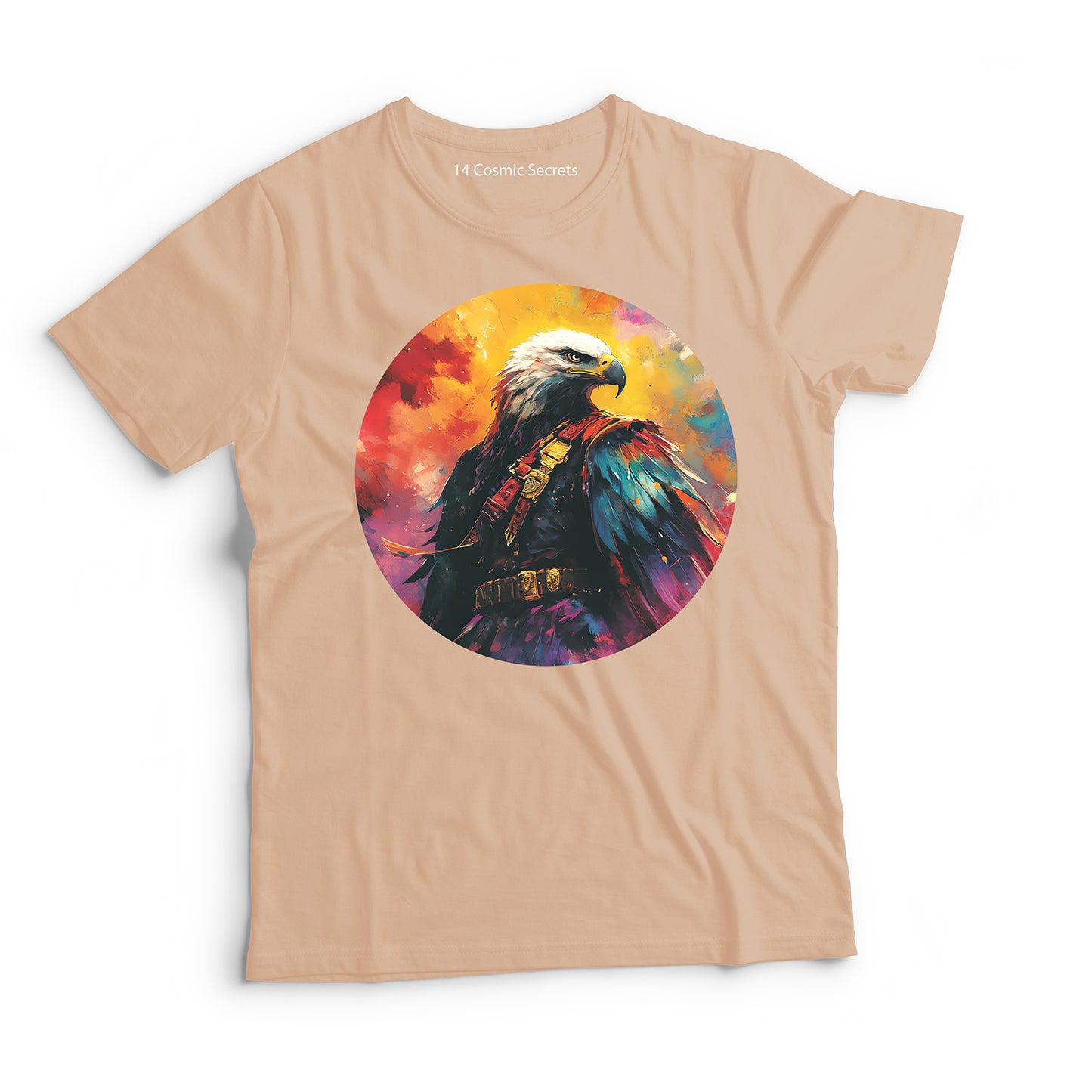 Eagle T-Shirt for Men Cotton Fierce Hunter