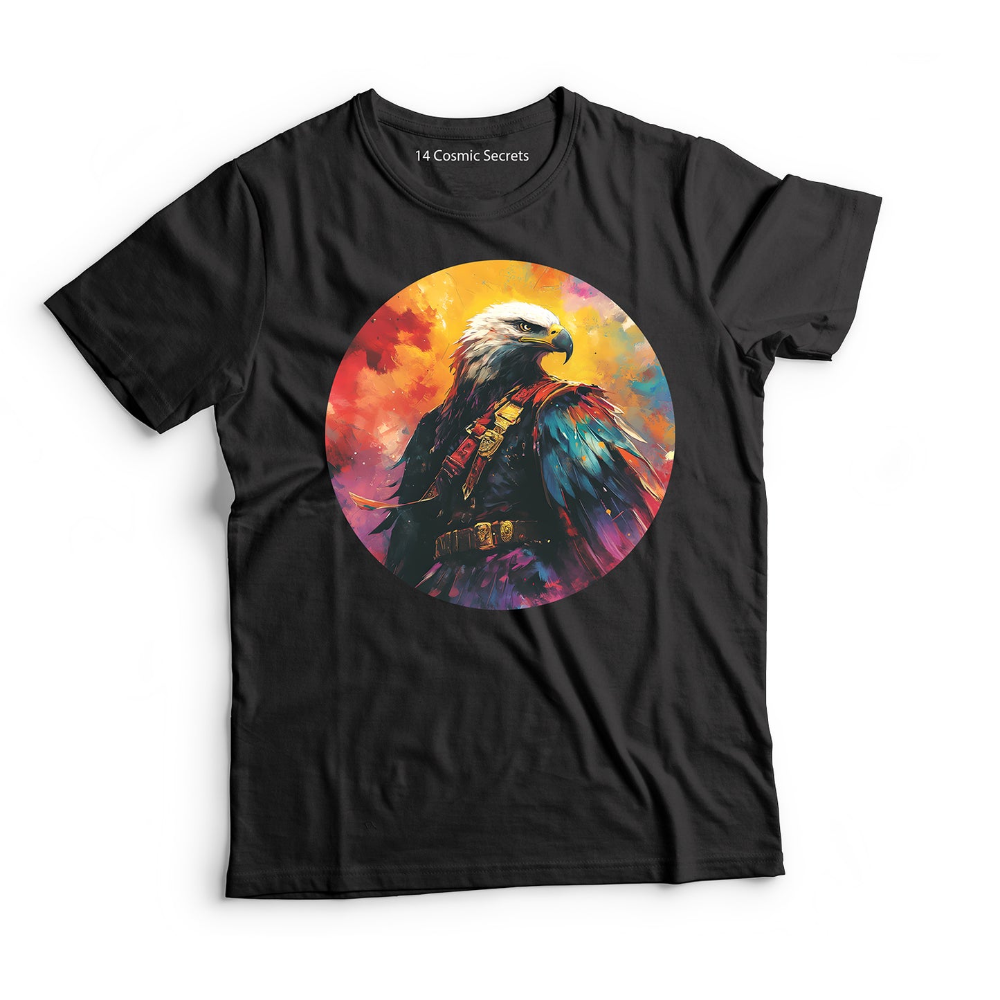 Eagle T-Shirt for Men Cotton Fierce Hunter