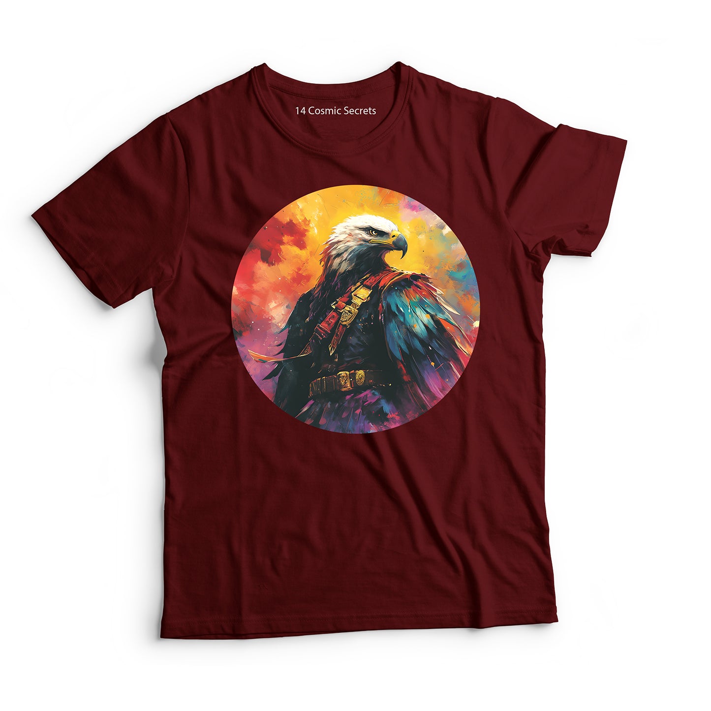 Eagle T-Shirt for Men Cotton Fierce Hunter