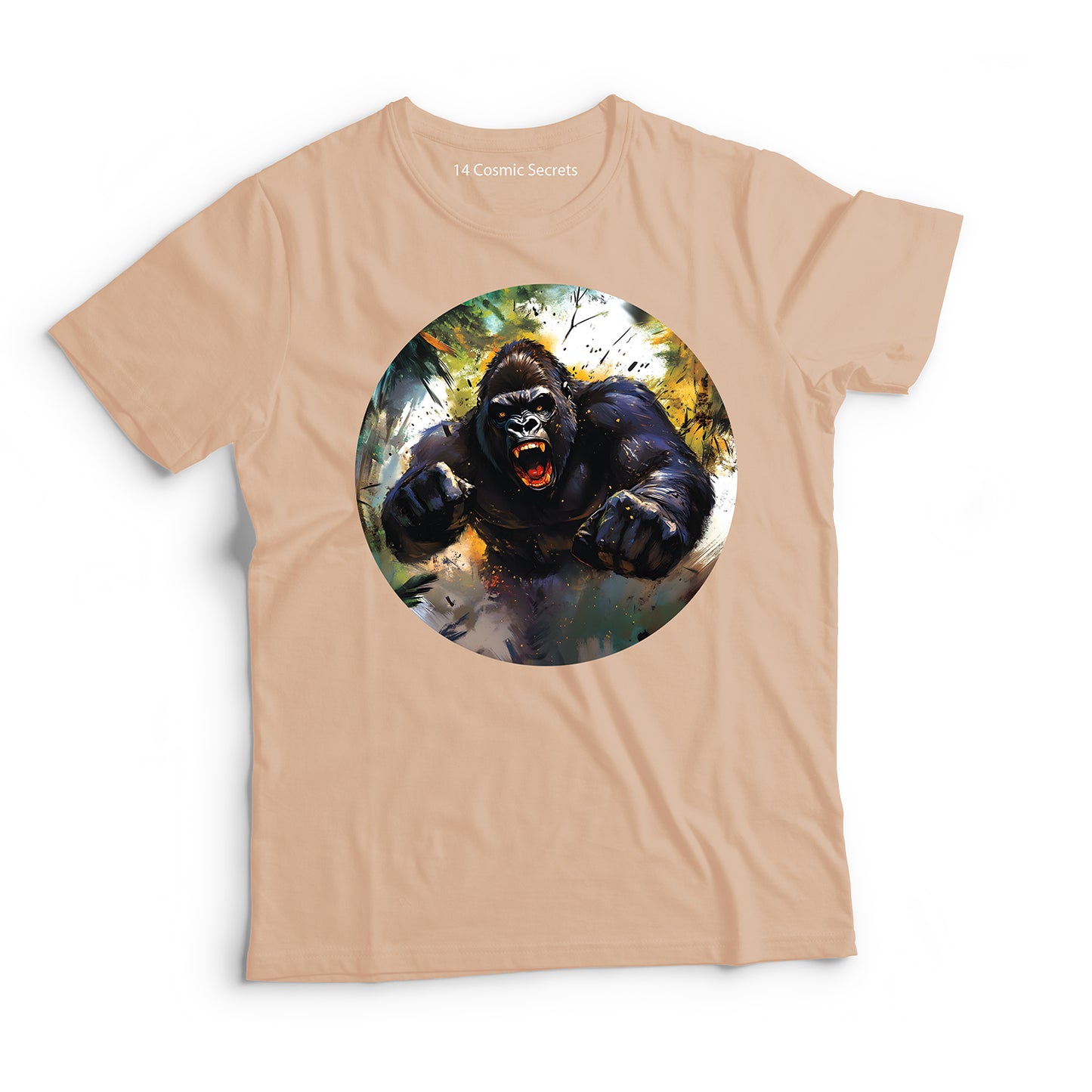 Gorilla T-Shirt for Men Cotton Regal Jungle
