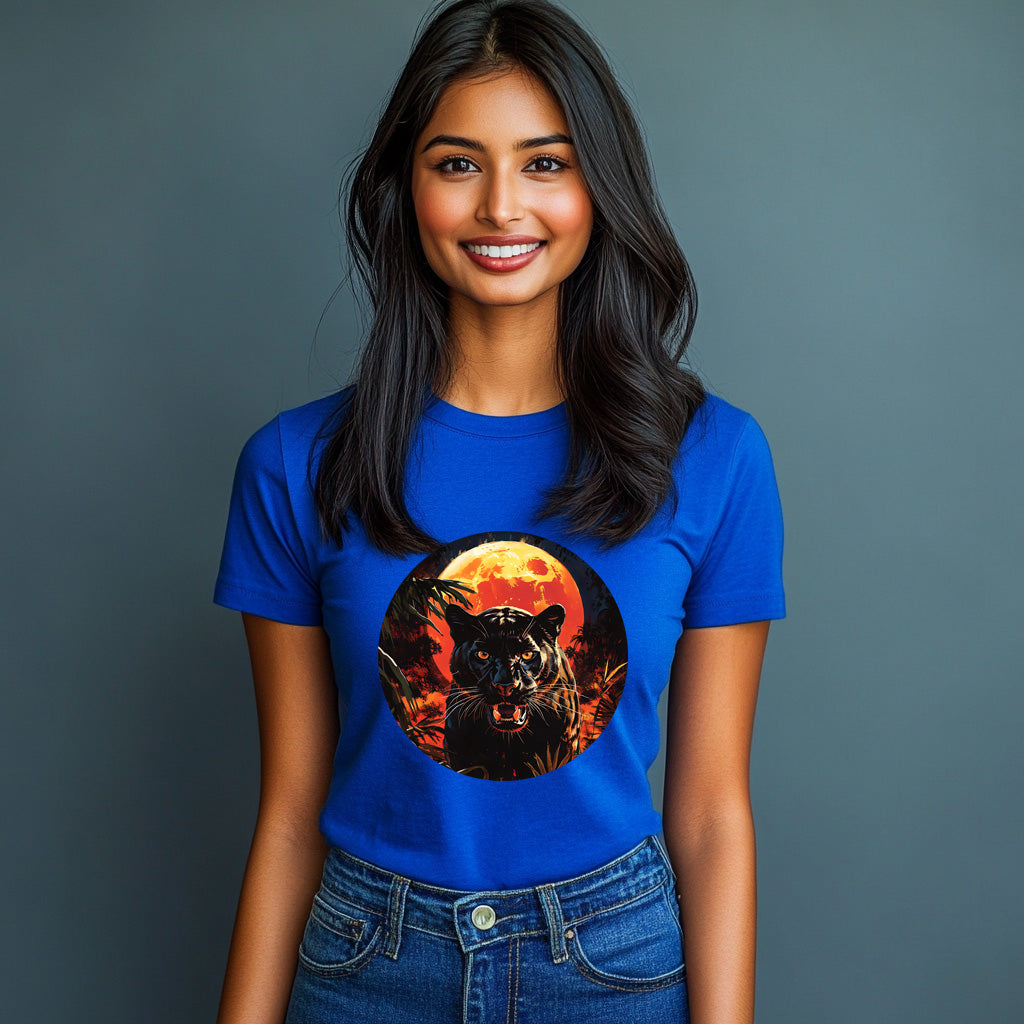 Black Panther T-Shirt for Women Cotton Enigmatic Wild