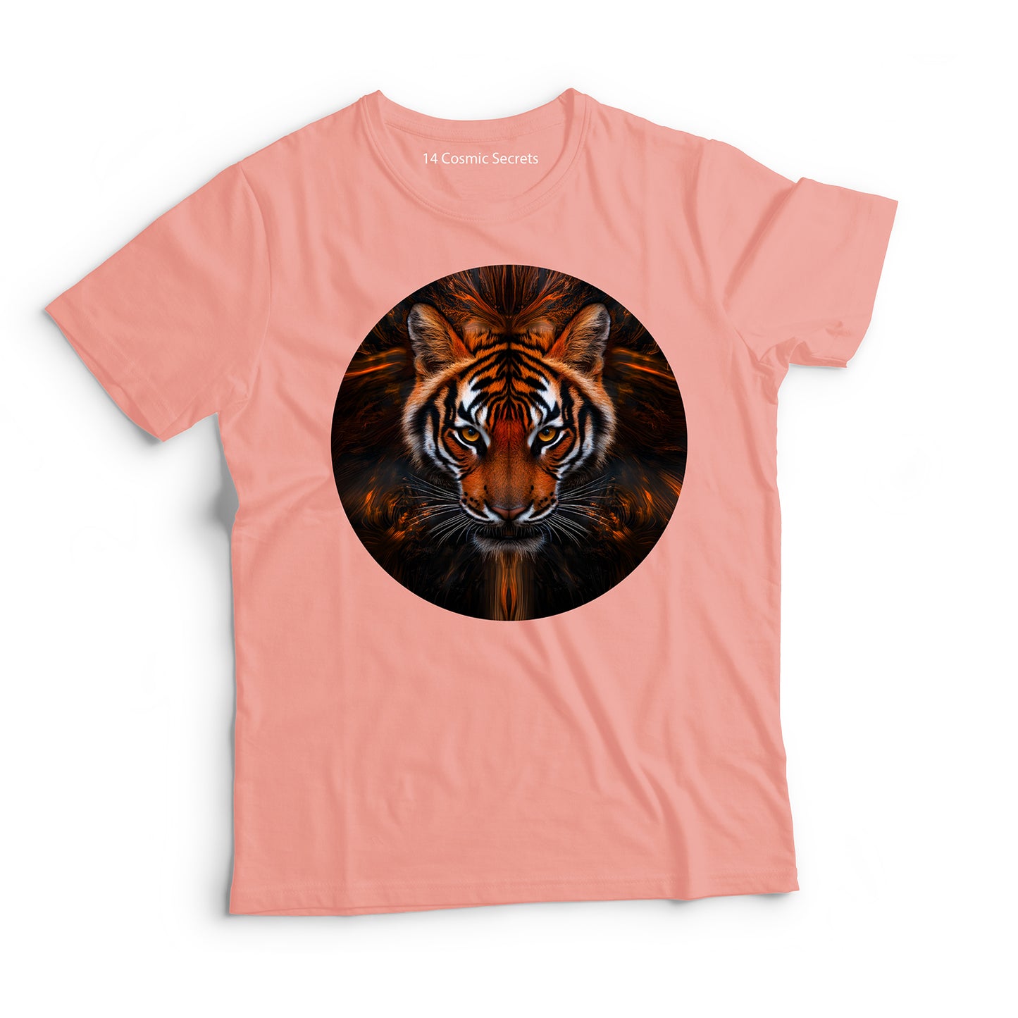 Tiger T-Shirt for Women Cotton Proud Mighty