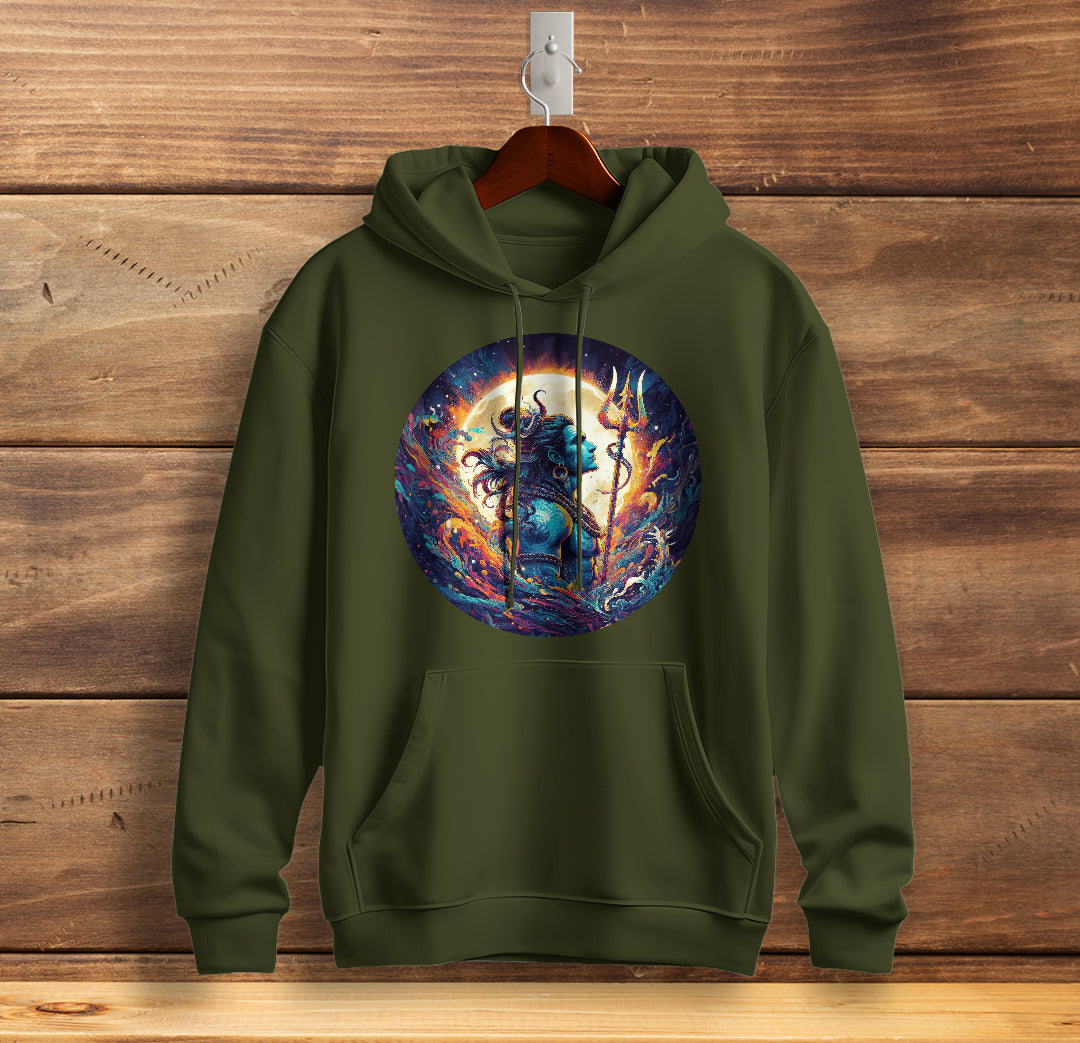 Shiva the Nataraja Graphic Printed Cotton Sweatshirt for Men Trinity Collection 🔱🔱🔱