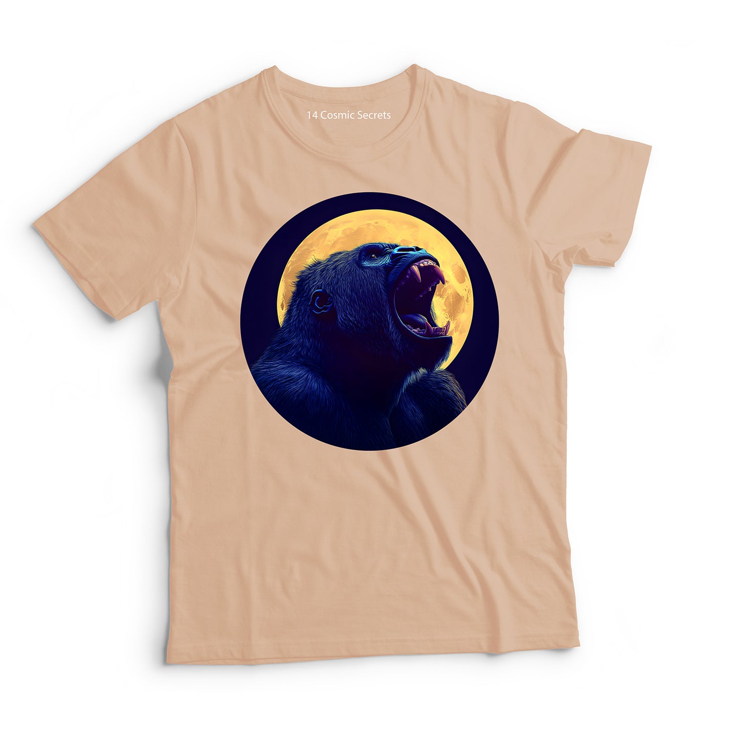 Gorilla T-Shirt for Men Cotton Mighty Wild
