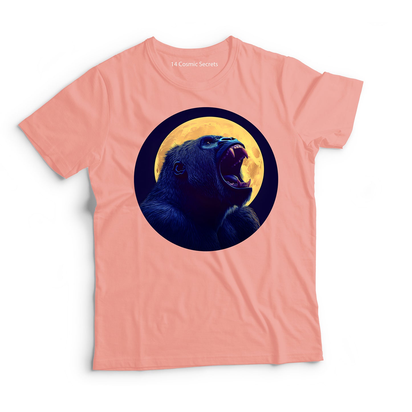 Gorilla T-Shirt for Women Cotton Mighty Wild