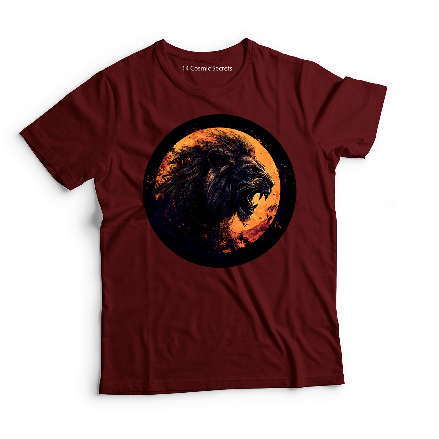 Lion T-Shirt for Kids Cotton Brave Wild