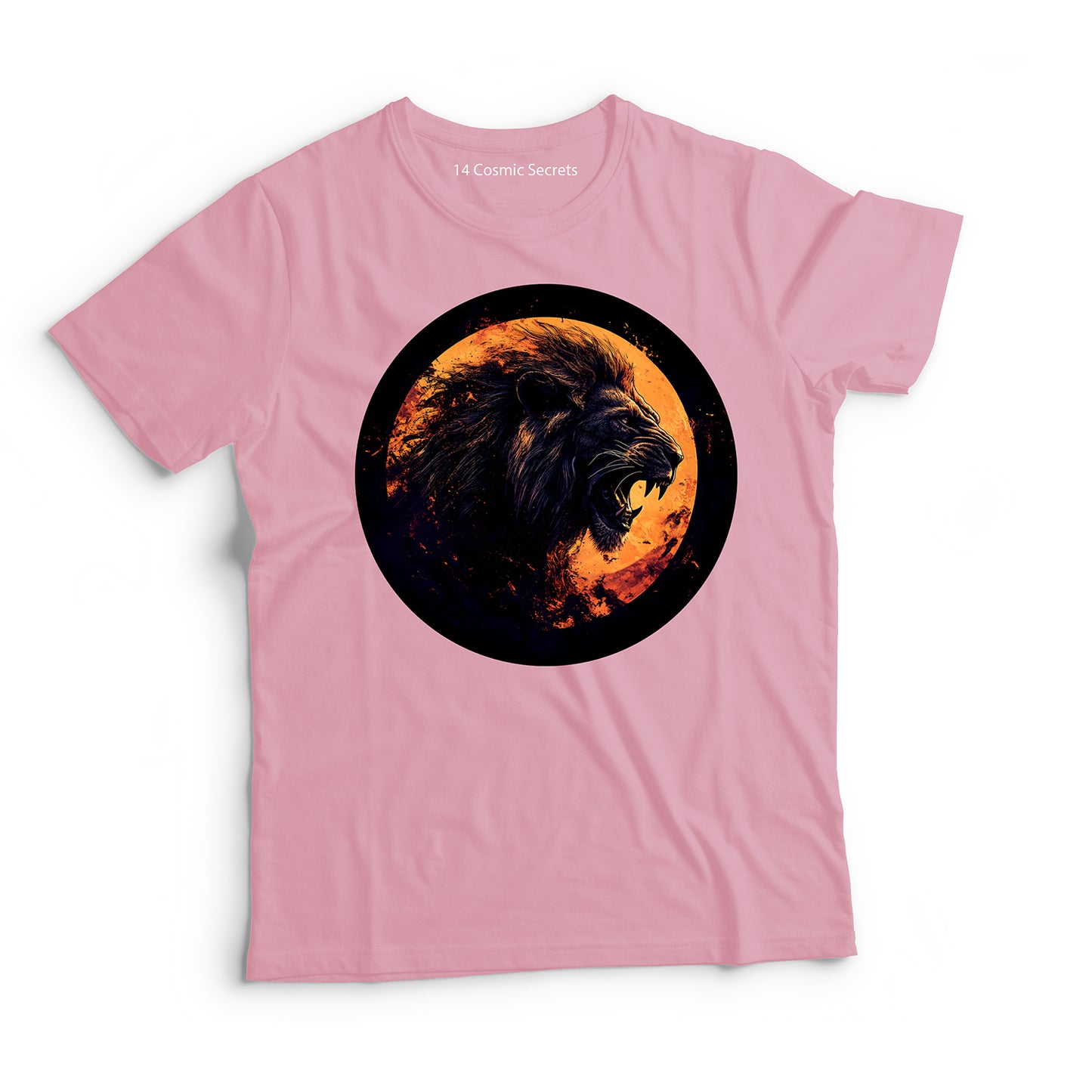 Lion T-Shirt for Kids Cotton Brave Wild