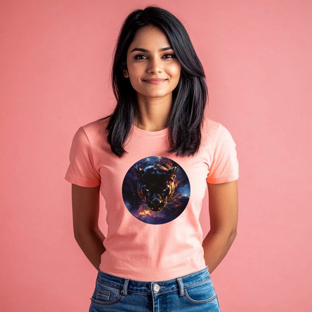 Black Panther T-Shirt for Women Cotton Noble Strength