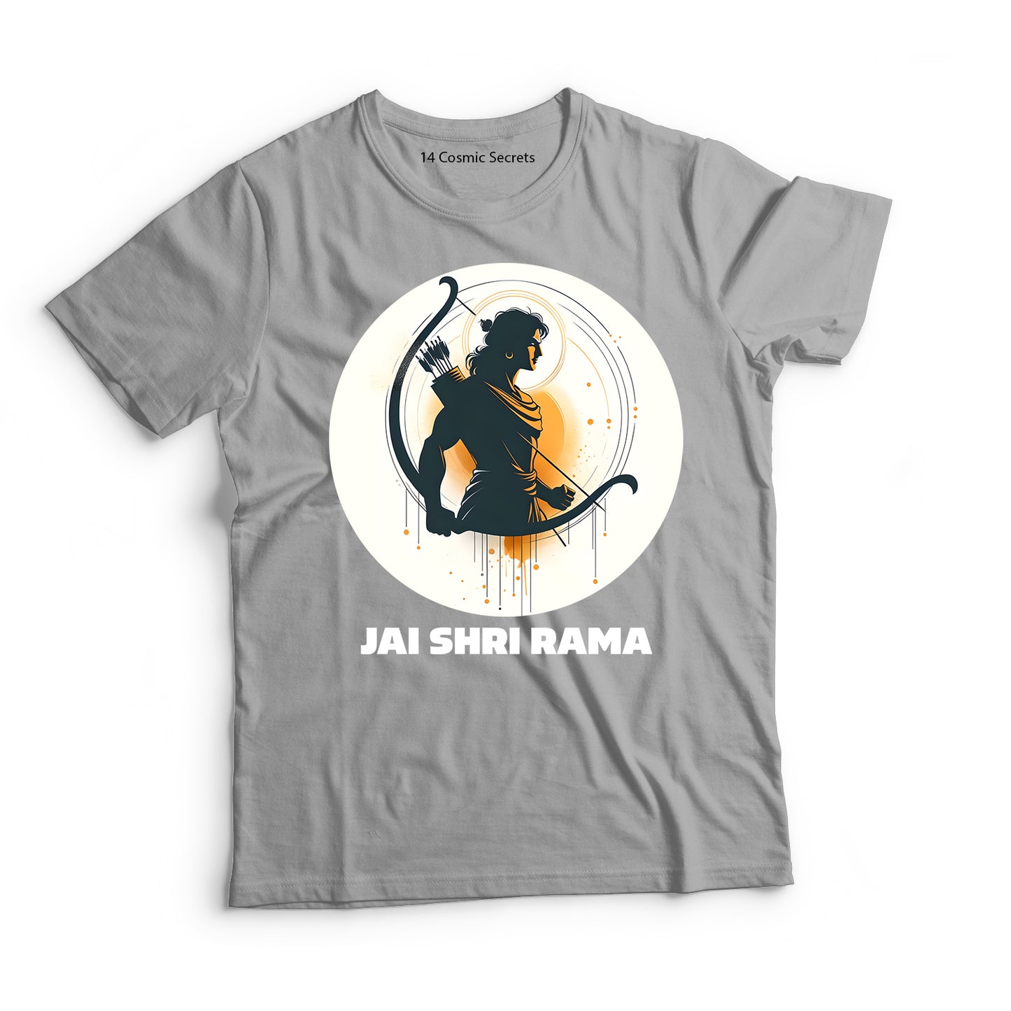 Dharma Defender: Lord Rama Graphic Printed T-Shirt for Men Cotton T-Shirt Original Super Heroes of India T-Shirt