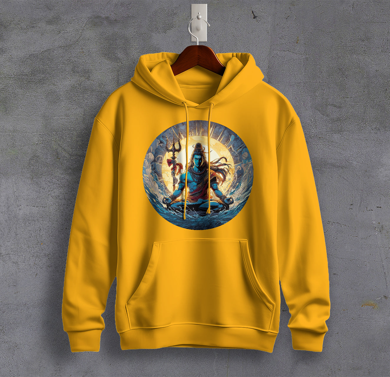 Shiva's Cosmic Dance Graphic Printed Cotton Sweatshirt for Men Trinity Collection 🔱🔱🔱
