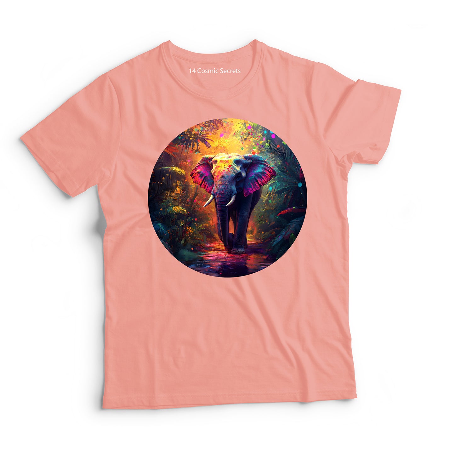 Elephant T-Shirt for Women Cotton Brave Guardian