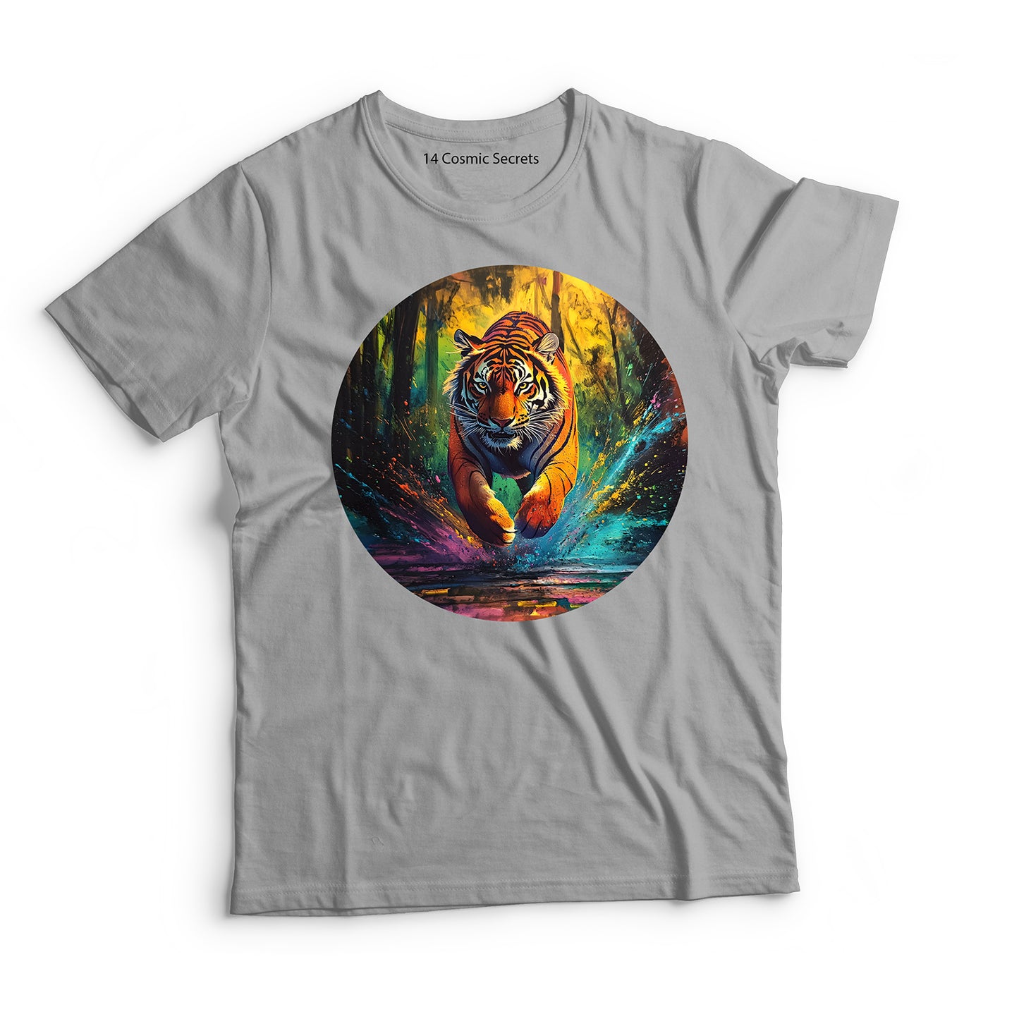 Tiger T-Shirt for Kids Cotton Noble Spirit