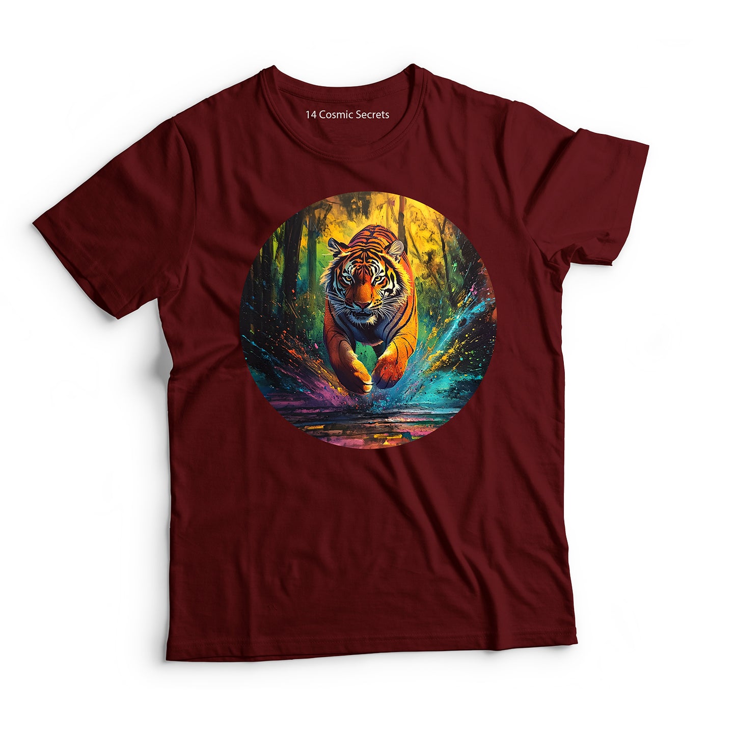 Tiger T-Shirt for Kids Cotton Noble Spirit