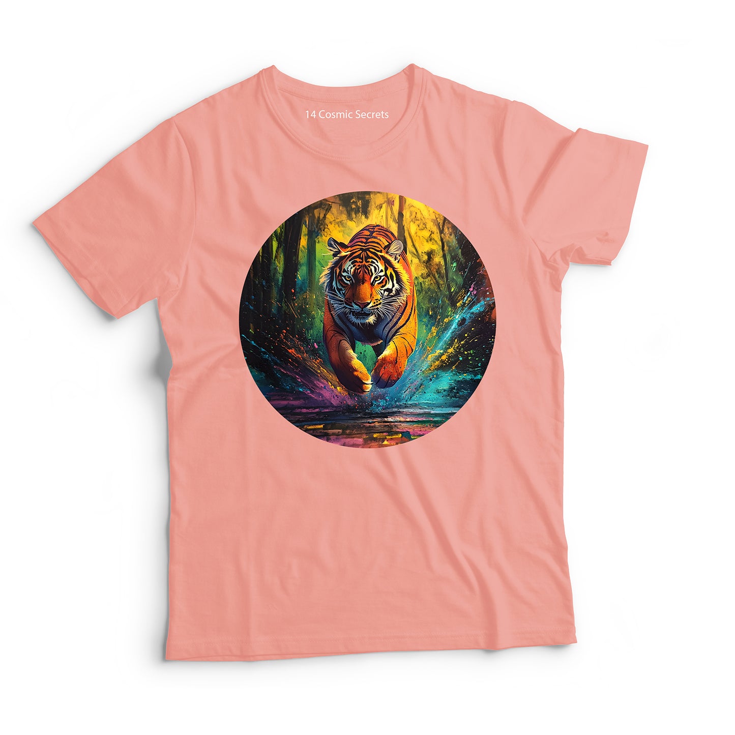 Tiger T-Shirt for Women Cotton Noble Spirit