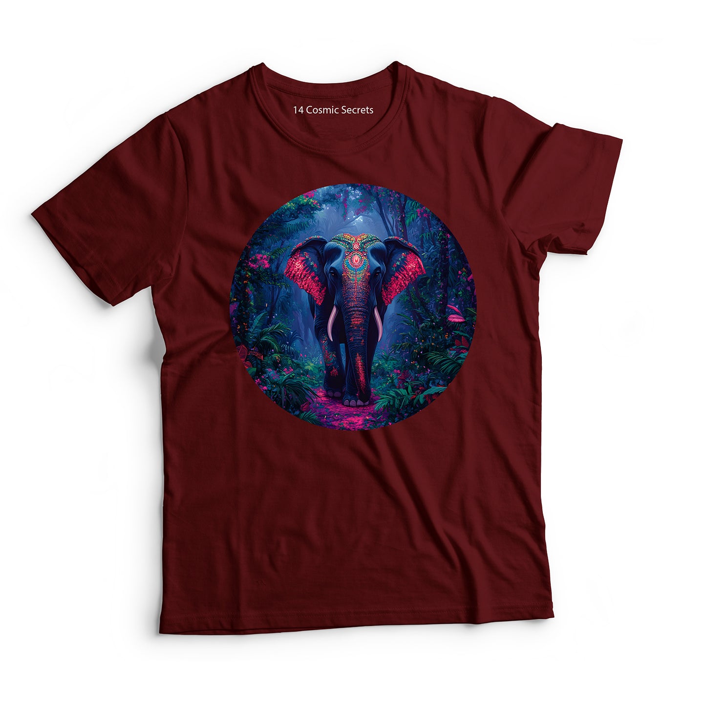 Elephant T-Shirt for Men Cotton Noble Spirit