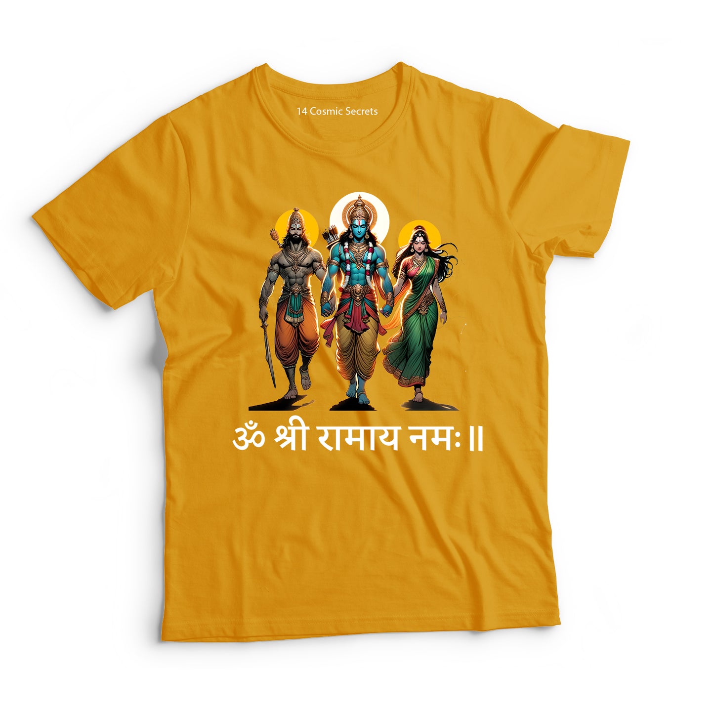Epic of Ramayana: Hero's Tale Graphic Printed T-Shirt for Men Cotton T-Shirt Original Super Heroes of India T-Shirt