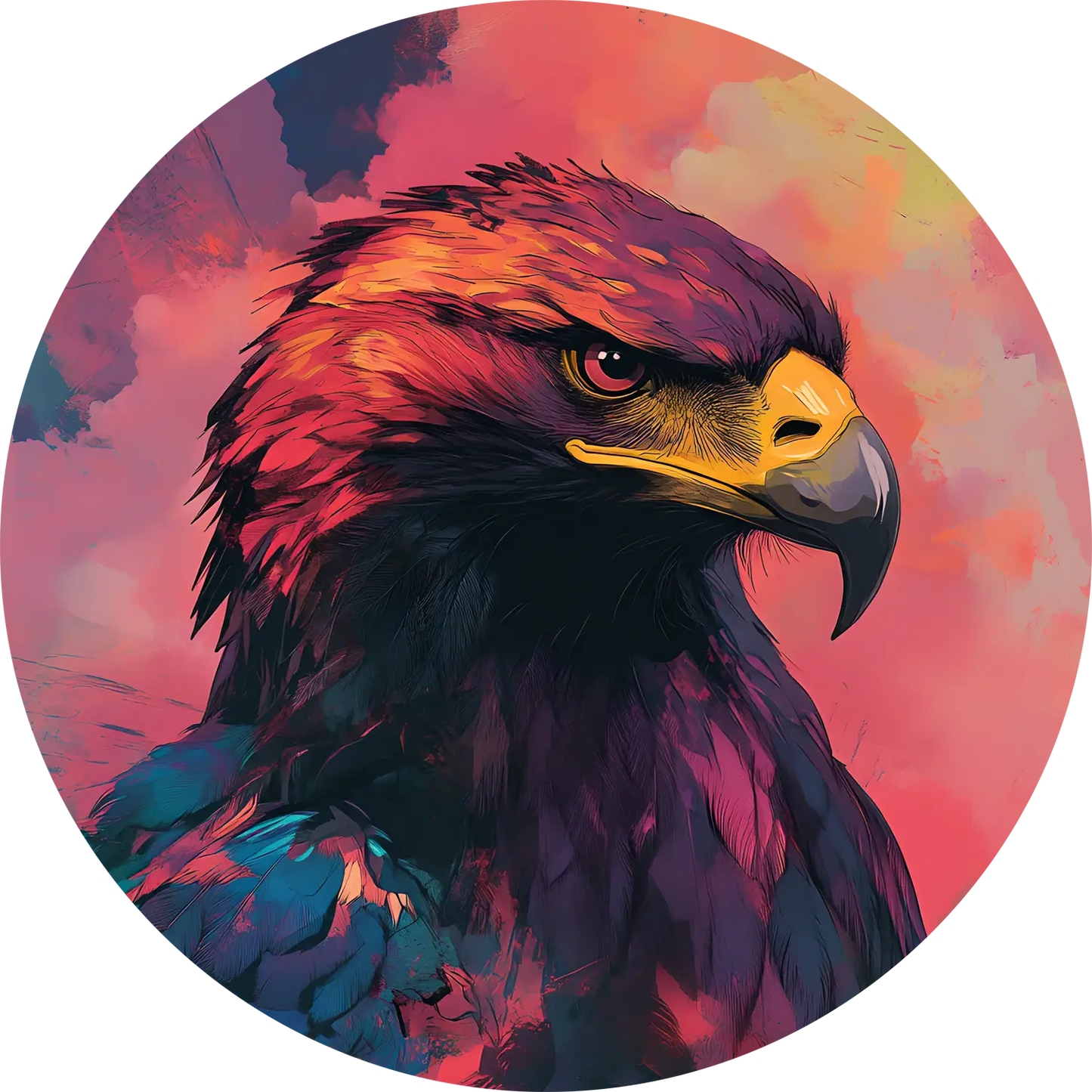 Eagle T-Shirt for Women Cotton Brave Wilderness