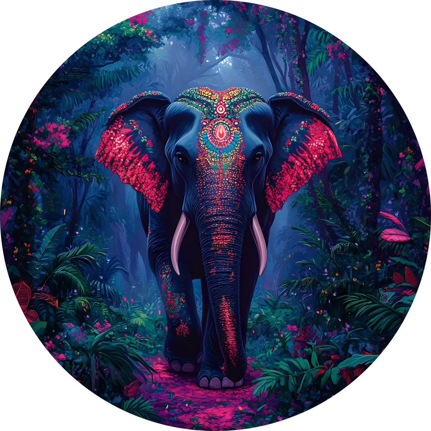 Elephant T-Shirt for Women Cotton Noble Spirit