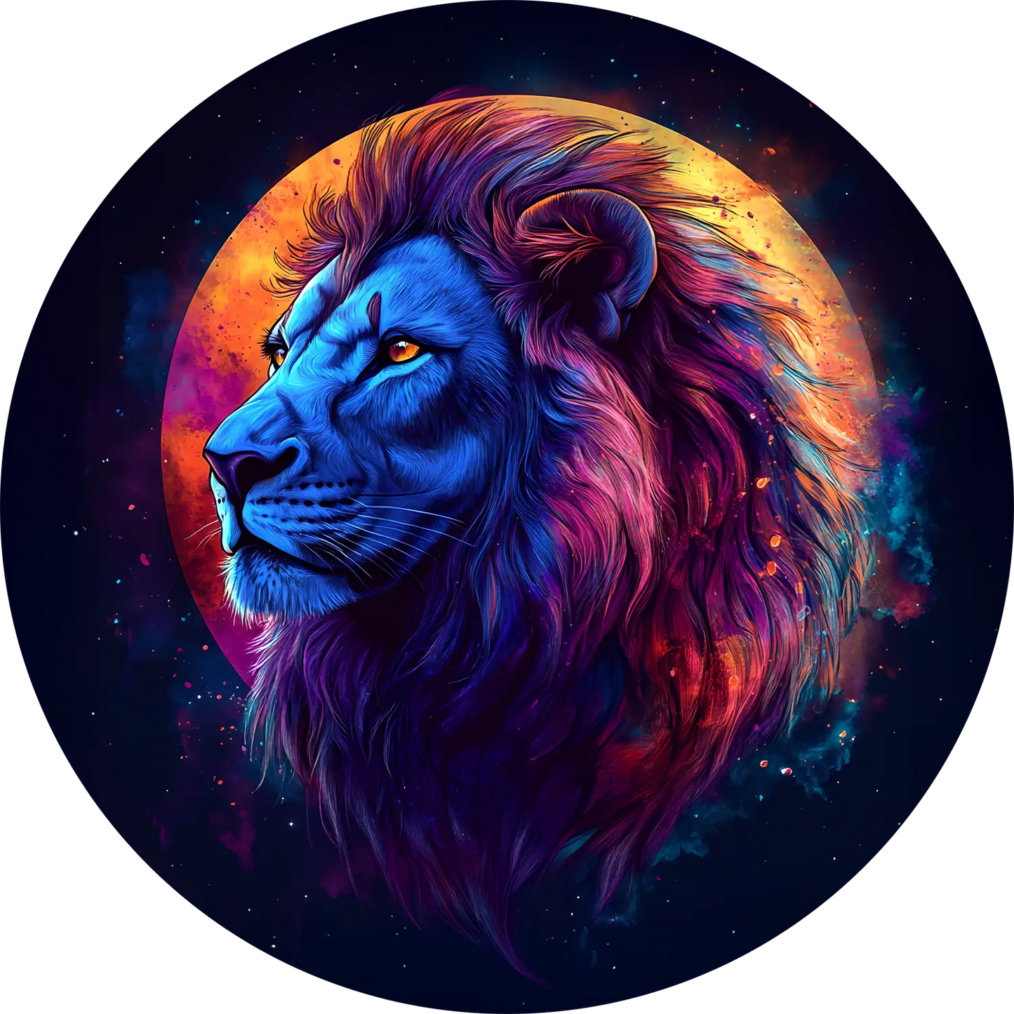 Lion T-Shirt for Women Cotton Noble Spirit