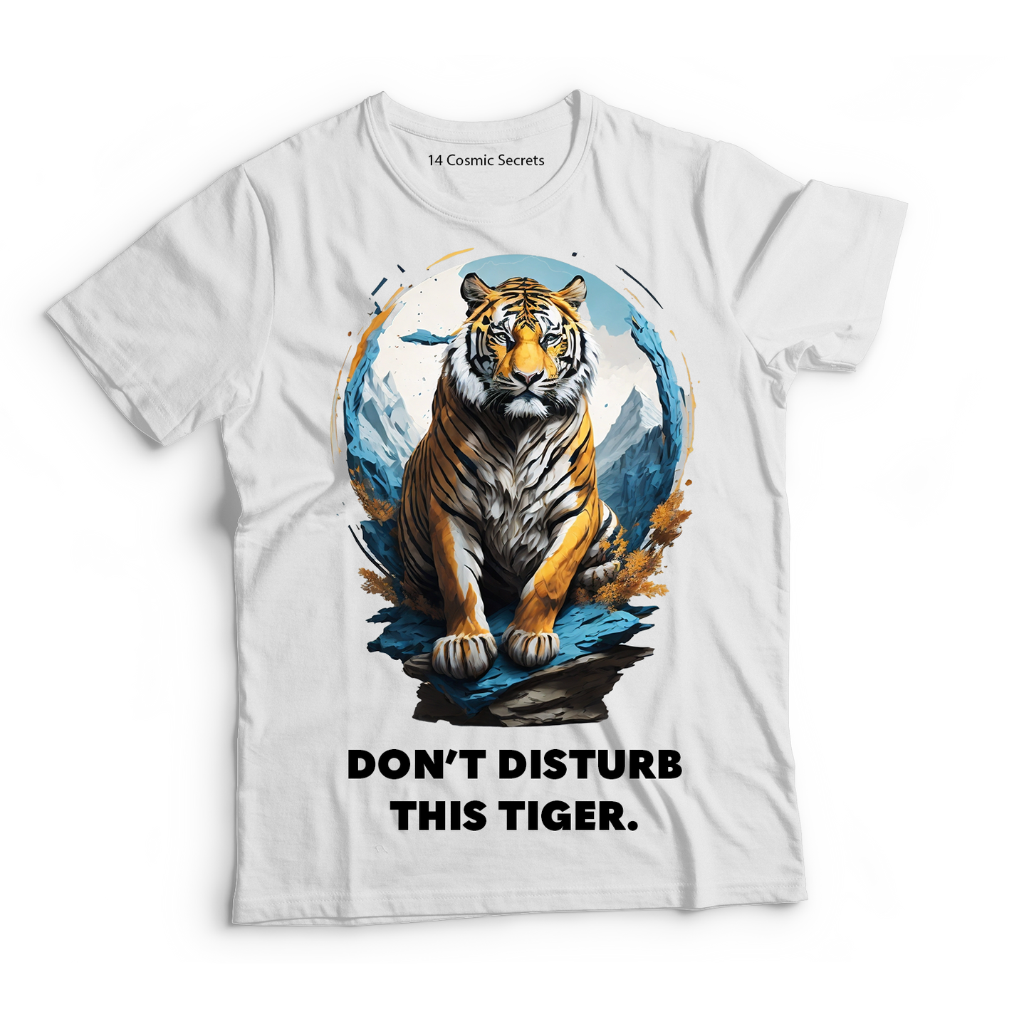 Don’t Disturb this Tiger Graphic Printed T-Shirt Cotton T-Shirt Magnificence of India T-Shirt 🐯🐯🐯🐯🐯