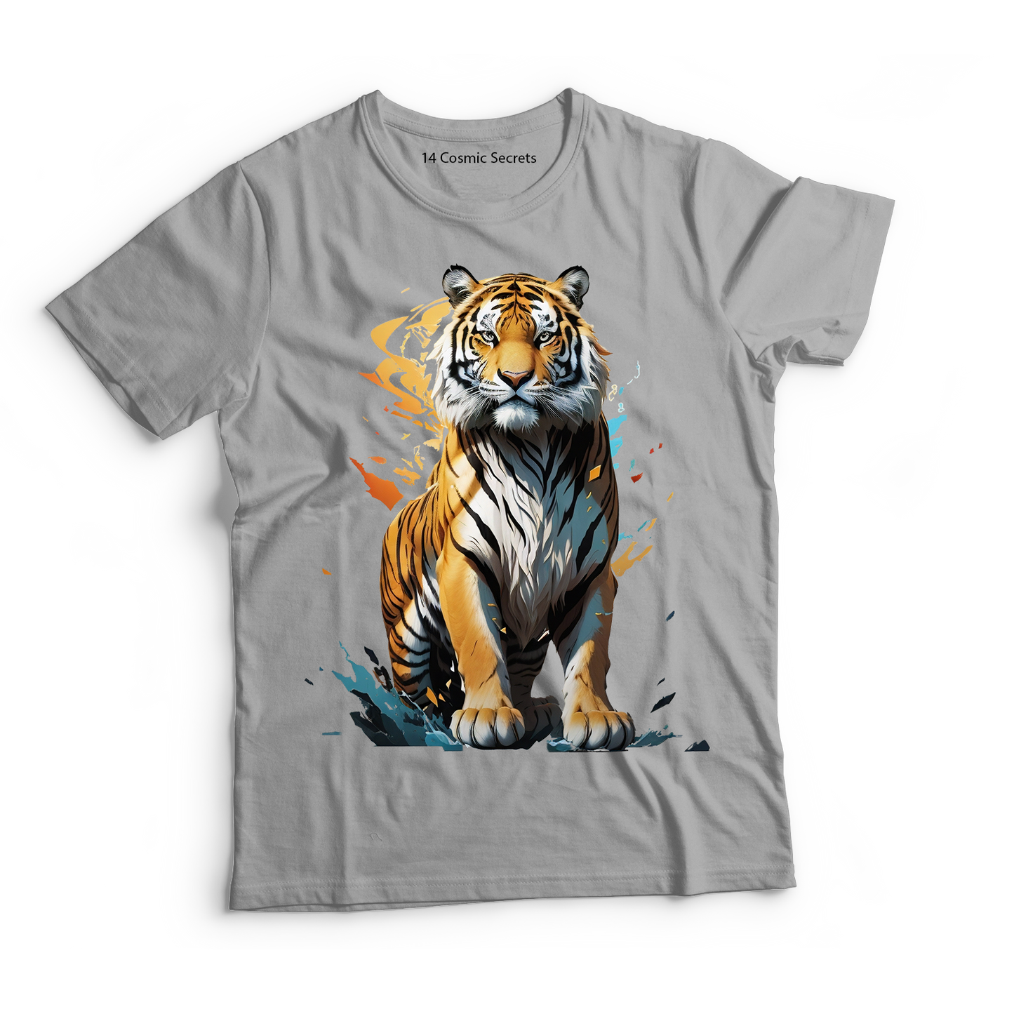 Jungle Monarch T-Shirt Graphic Printed T-Shirt Cotton T-Shirt Magnificence of India T-Shirt 🐯🐯🐯🐯🐯