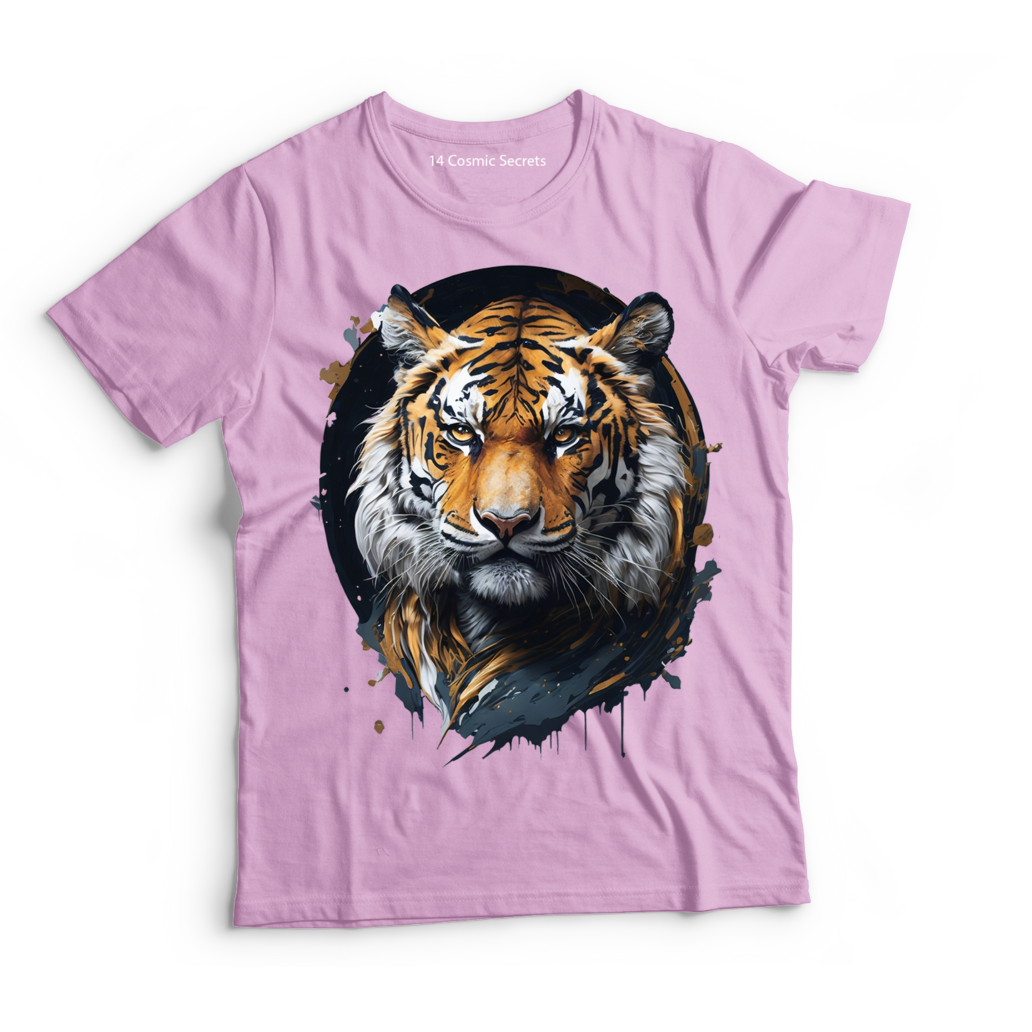 Majestic Tiger Emblem Shirt Graphic Printed T-Shirt Cotton T-Shirt Magnificence of India T-Shirt