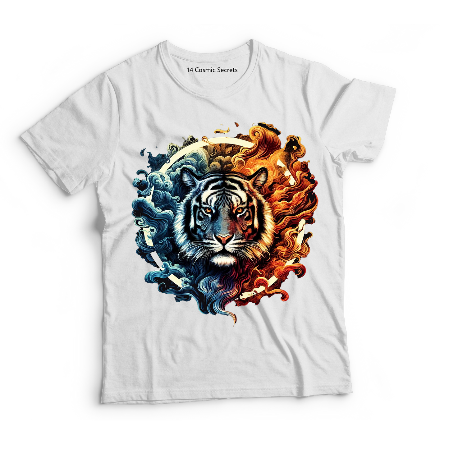 Royal Bengal Safari Shirt Graphic Printed T-Shirt Cotton T-Shirt Magnificence of India T-Shirt