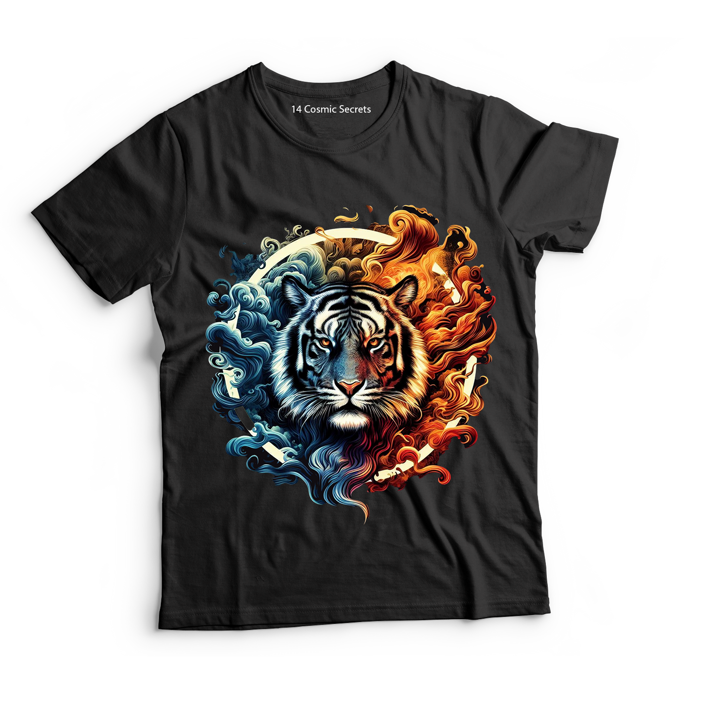 Royal Bengal Safari Shirt Graphic Printed T-Shirt Cotton T-Shirt Magnificence of India T-Shirt