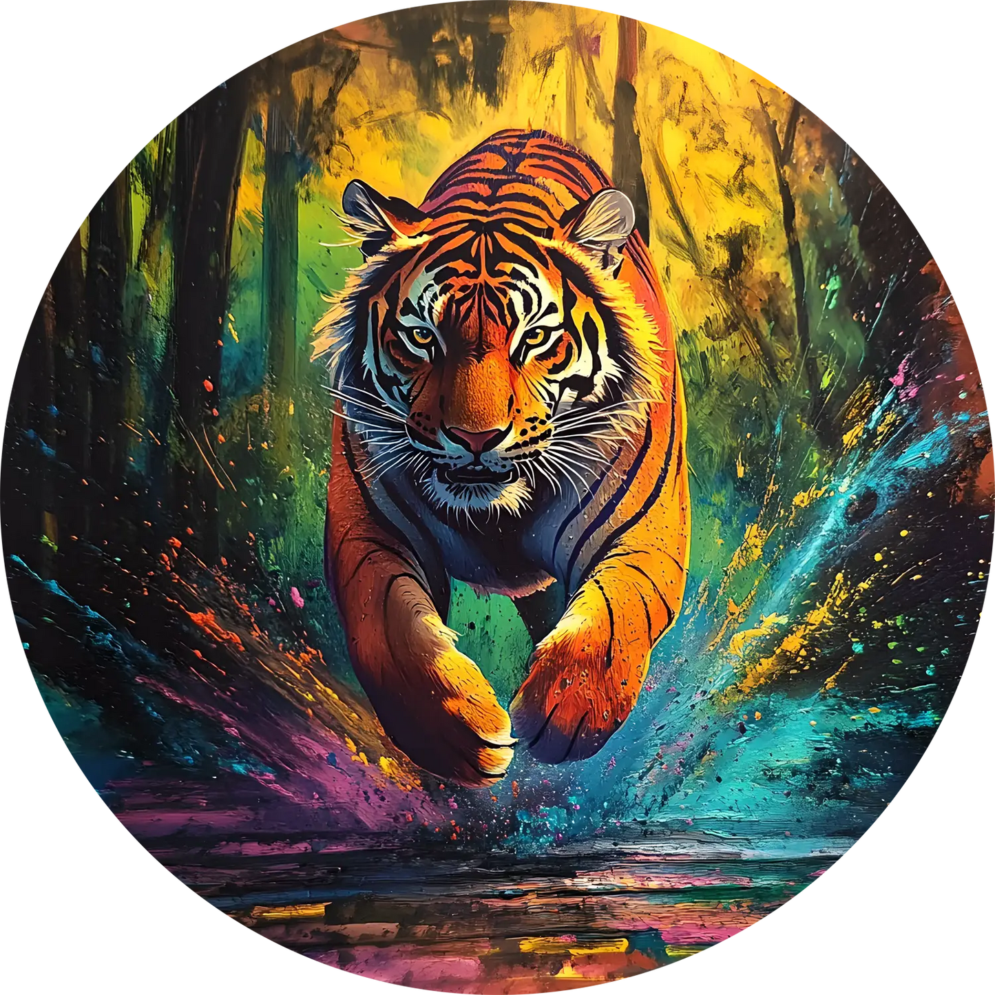 Tiger T-Shirt for Women Cotton Noble Spirit