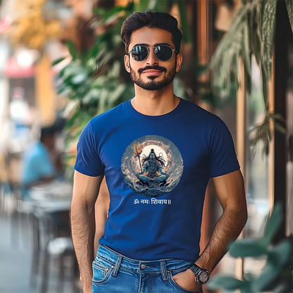 Shiva T-Shirt Har Har Mahadev Graphic Cotton T-Shirt for Men 🔱🔱🔱