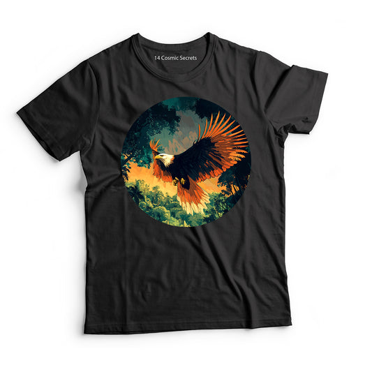 Eagle T-Shirt for Women Cotton Agile Soaring