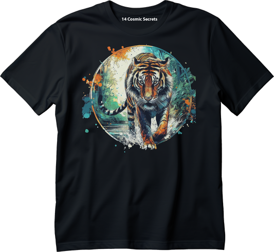 Bengal Beauty Tee Graphic Printed T-Shirt  Cotton T-Shirt Magnificence of India T-Shirt