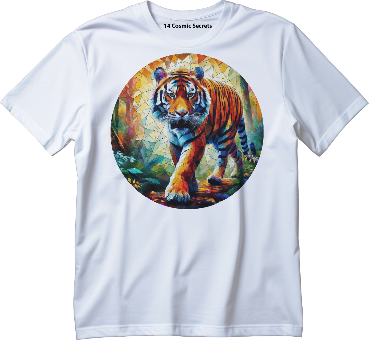 Bengal Majesty Graphic Tee Graphic Printed T-Shirt  Cotton T-Shirt Magnificence of India T-Shirt
