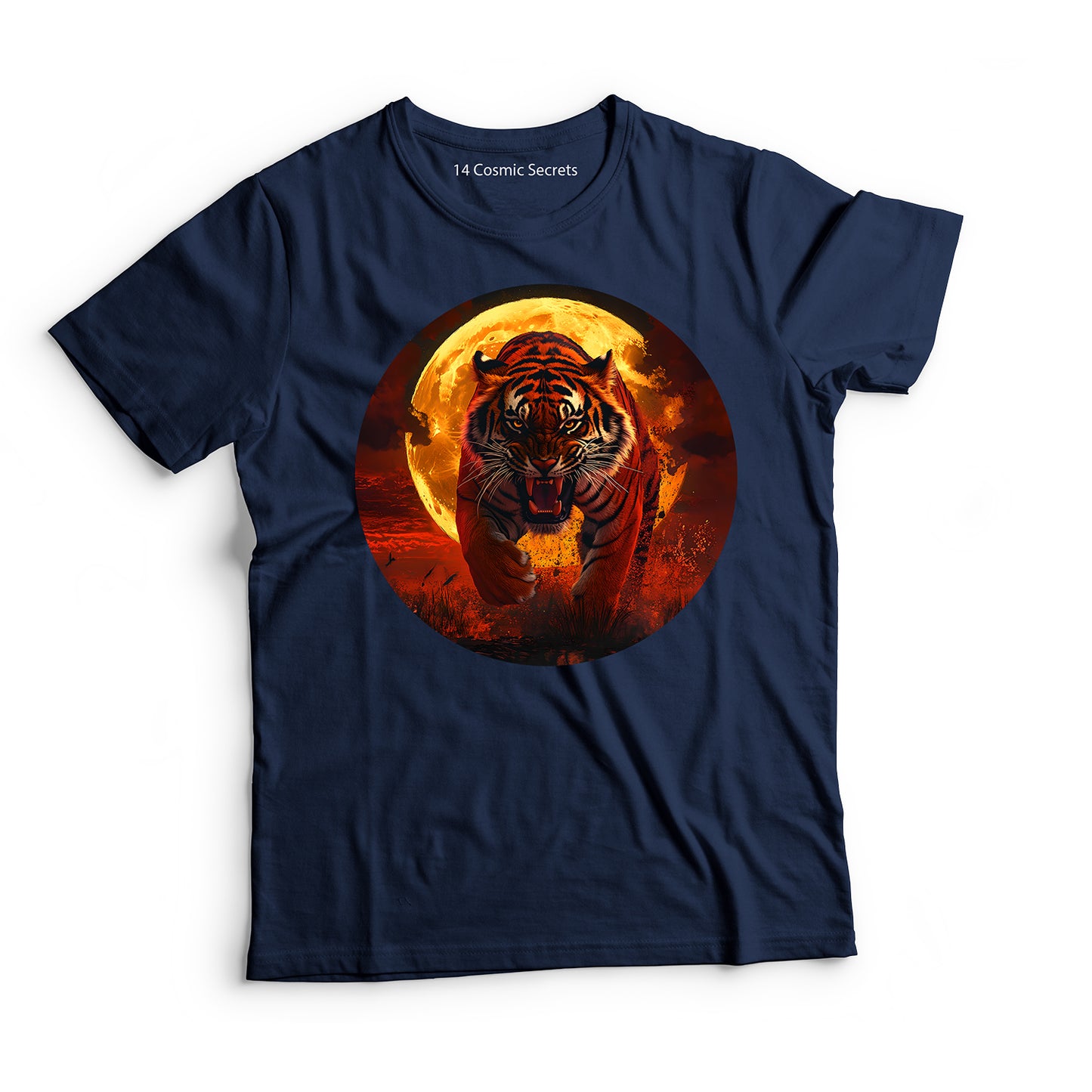 Tiger T-Shirt for Men Cotton Timeless Predator