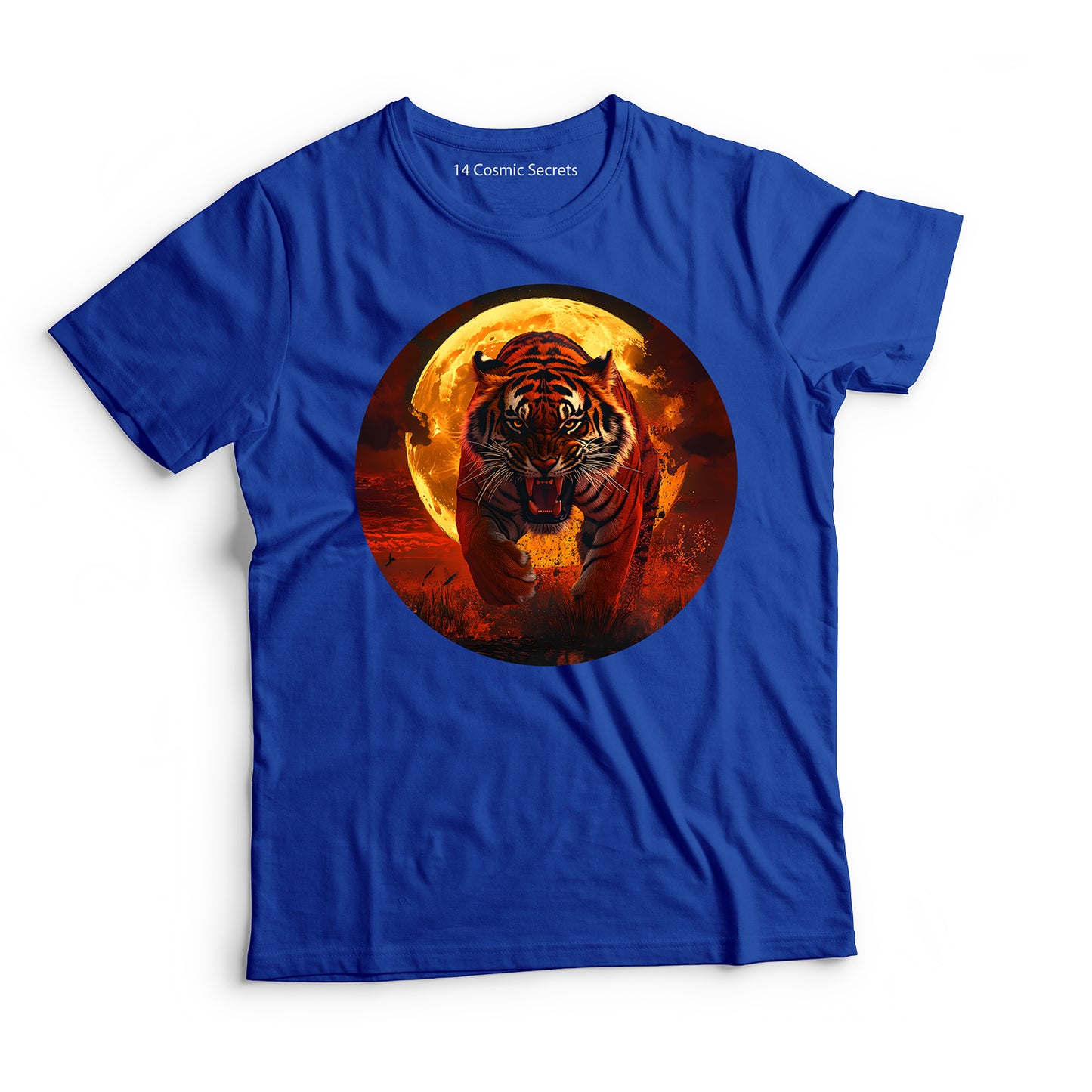 Tiger T-Shirt for Men Cotton Timeless Predator