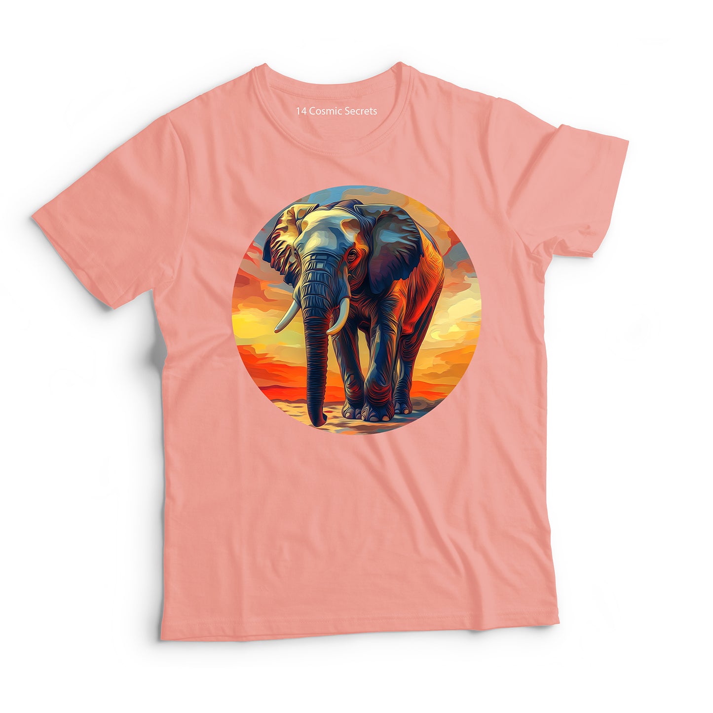 Elephant T-Shirt for Women Cotton Timeless Wisdom